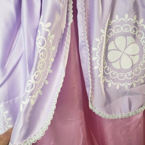 Nice New Disney Jr Sofia the First Purple Dress Costume size 3-5yrs - Picture 6 of 9